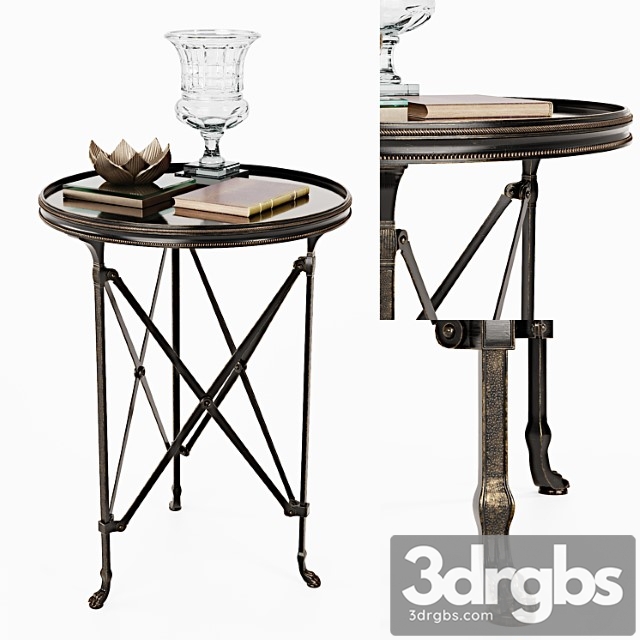 Eichholtz side table st etienne 2 3dsmax Download - thumbnail 1