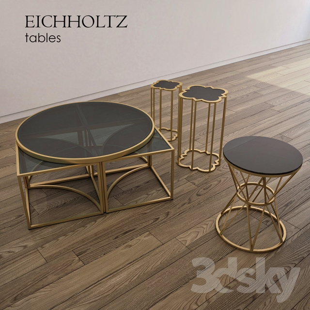 EICHHOLTZ tables 3DS Max - thumbnail 3