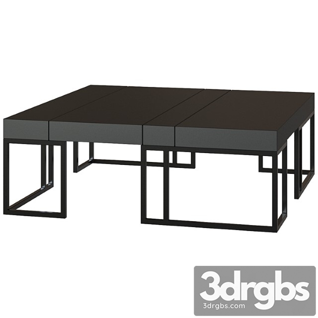 Elements Coffee Table 3dsmax Download - thumbnail 1