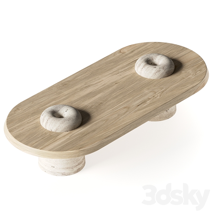 Emmanuelle Simon Baba Coffee Table 3DS Max - thumbnail 2