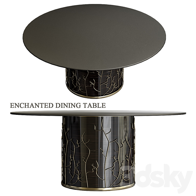 Enchanted Dining Table 3DSMax File - thumbnail 1