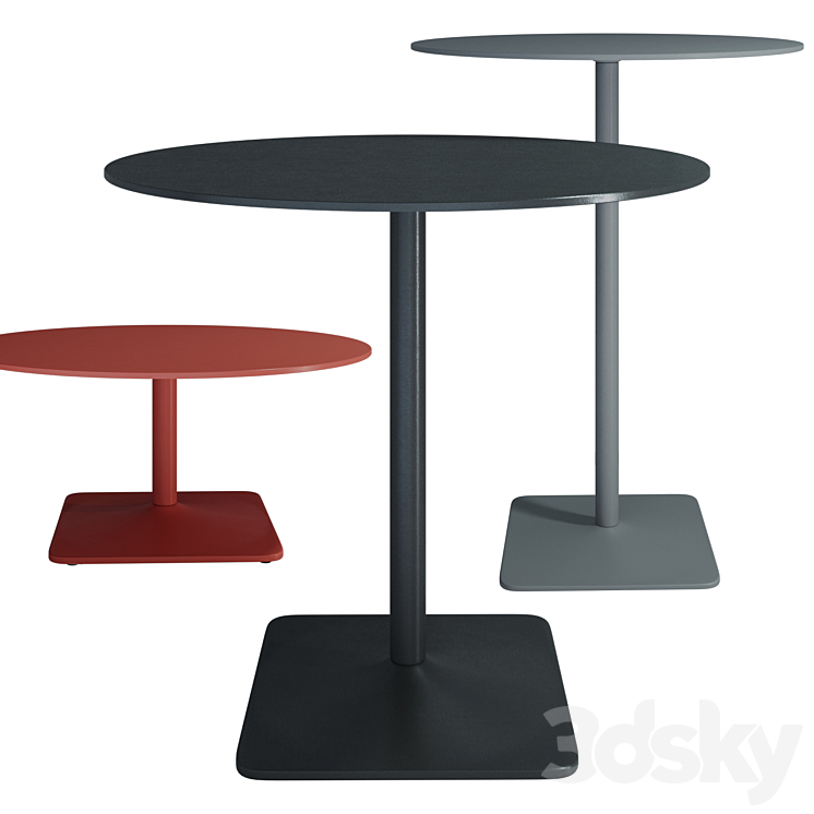 Enea iron table 3DS Max - thumbnail 1