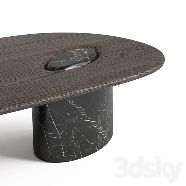 Enne Rita coffee tables 3DS Max Model - thumbnail 3