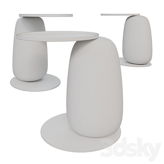 Eos side table by Ini Archbong 3DSMax File - thumbnail 2