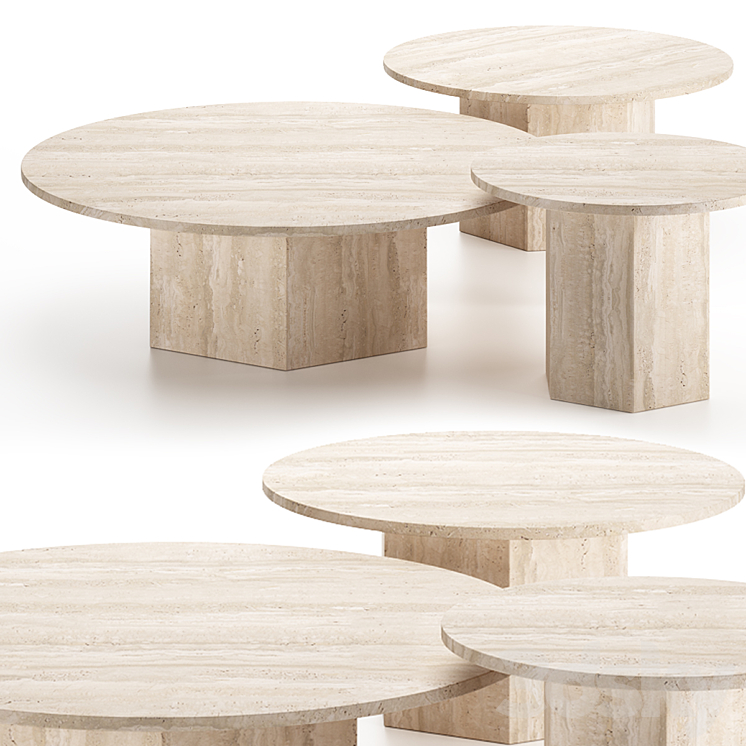 EPIC | Coffee tables by gubi 3DS Max Model - thumbnail 3