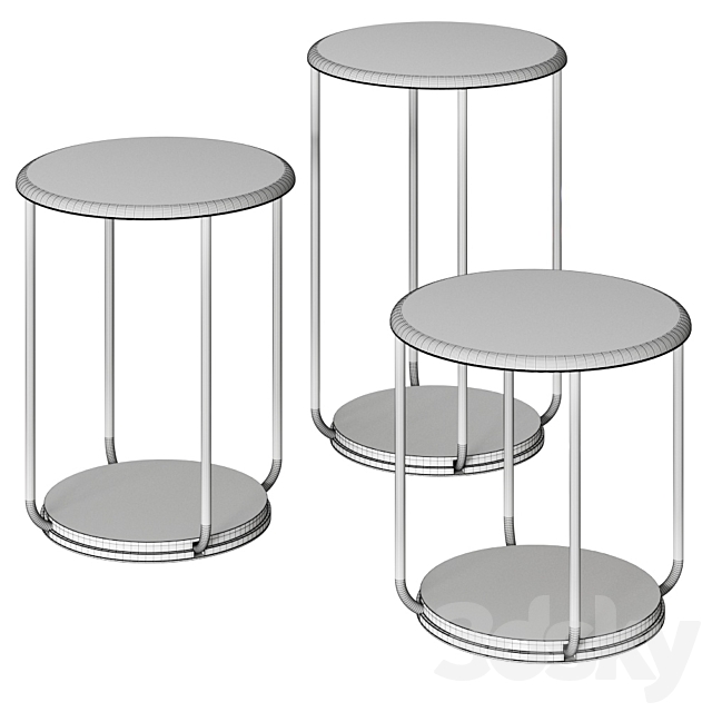 Etro Home Interiors Ambar Side Tables 3DSMax File - thumbnail 2