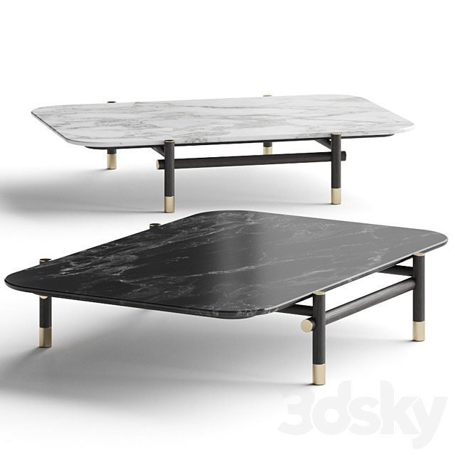 ETRO Home Interiors Woodstock Coffee Tables 3DSMax File - thumbnail 1