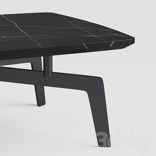 Evelyn Coffee Table – Rectangular 3DSMax File - thumbnail 2