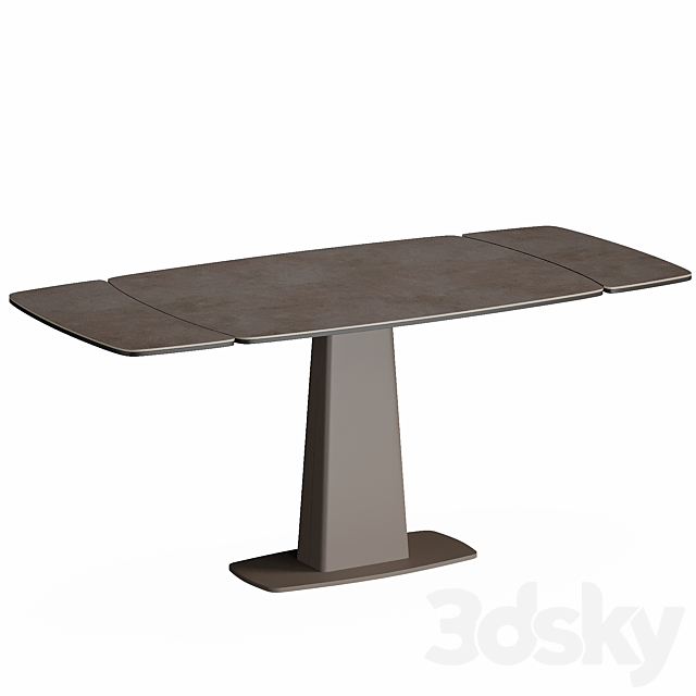 Extendable table COLOMBO 1200 (1800) 3DS Max Model - thumbnail 2