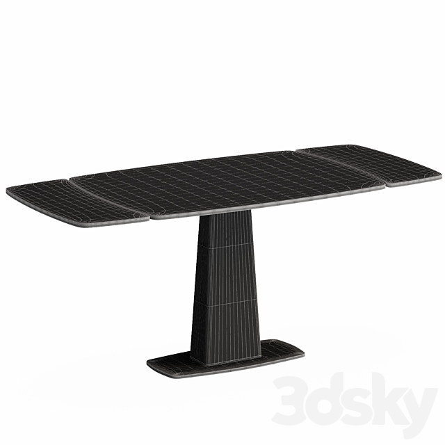 Extendable table COLOMBO 1200 (1800) 3DS Max Model - thumbnail 3