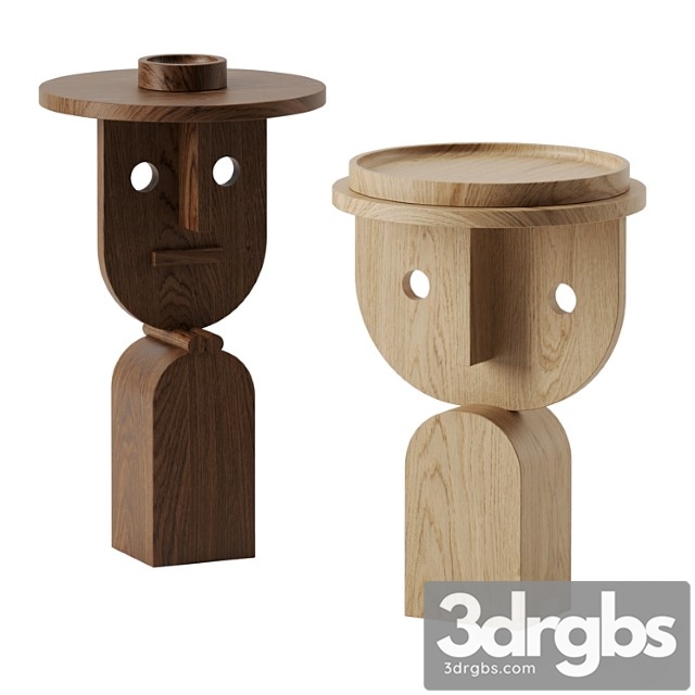 Faces side tables by sancal - thumbnail 1