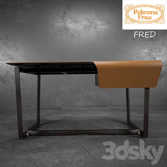 Factory Poltrona Frau. table FRED 3DSMax File - thumbnail 1