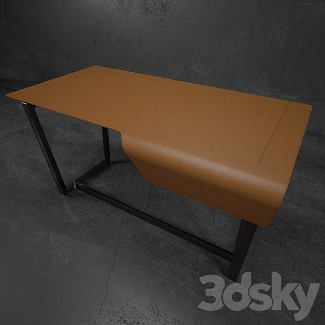 Factory Poltrona Frau. table FRED 3DSMax File - thumbnail 2