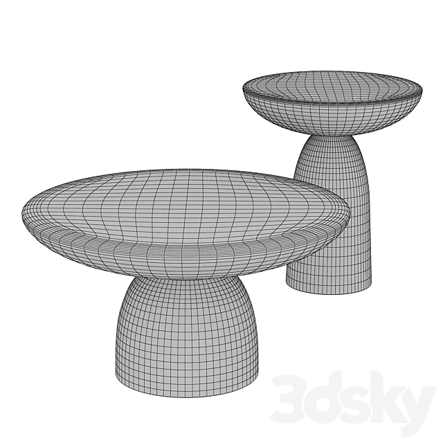 Fasika table set from Sketch Interior 3DS Max Model - thumbnail 4