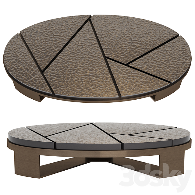 FBC London – Aurora Large Coffee Table 3DSMax File - thumbnail 1