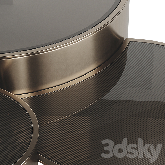 FENDI CONSTELLATION LITE COFFEE TABLE 3DSMax File - thumbnail 5