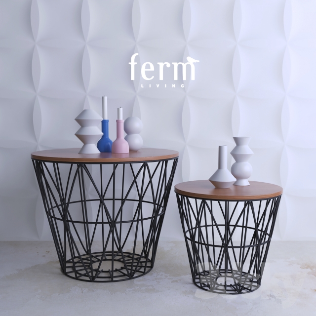 ferm_LIVING_baskets 3DS Max - thumbnail 3