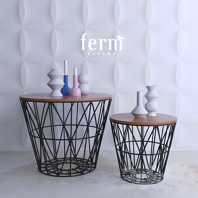 ferm_LIVING_baskets 3DSMax File - thumbnail 1