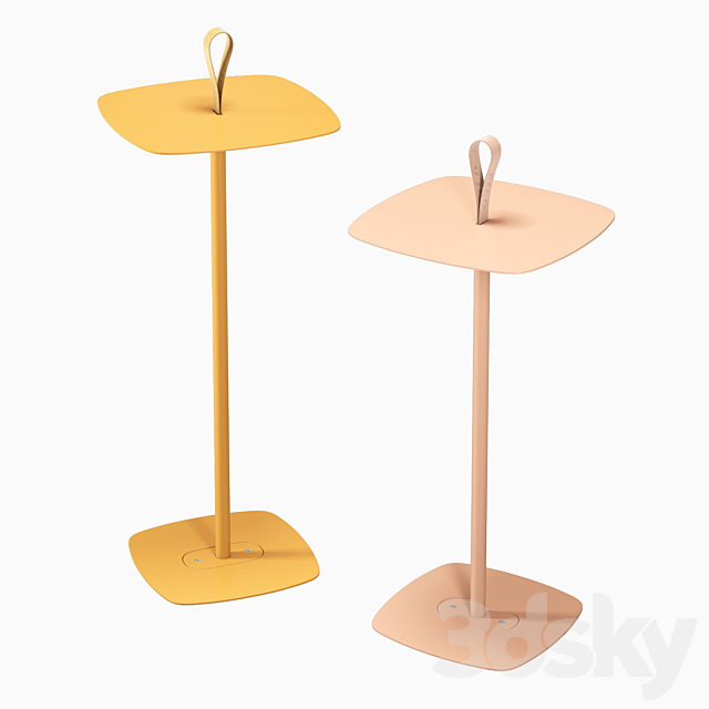 Fild BLT side table 3DS Max Model - thumbnail 3