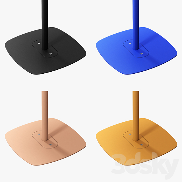 Fild BLT side table 3DS Max Model - thumbnail 5