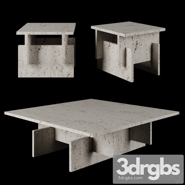 Fit Tables Aparentment 3dsmax Download - thumbnail 1