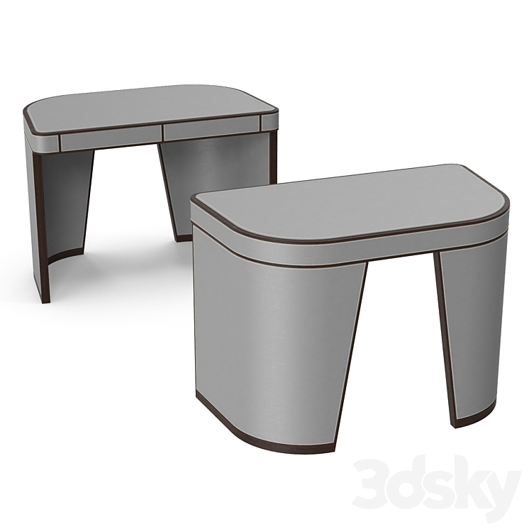 Flexform – Amos table 3DS Max - thumbnail 2