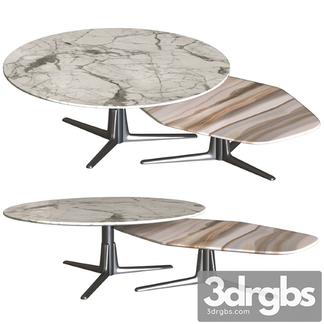 Flexform Sveva Tables 3dsmax Download - thumbnail 1