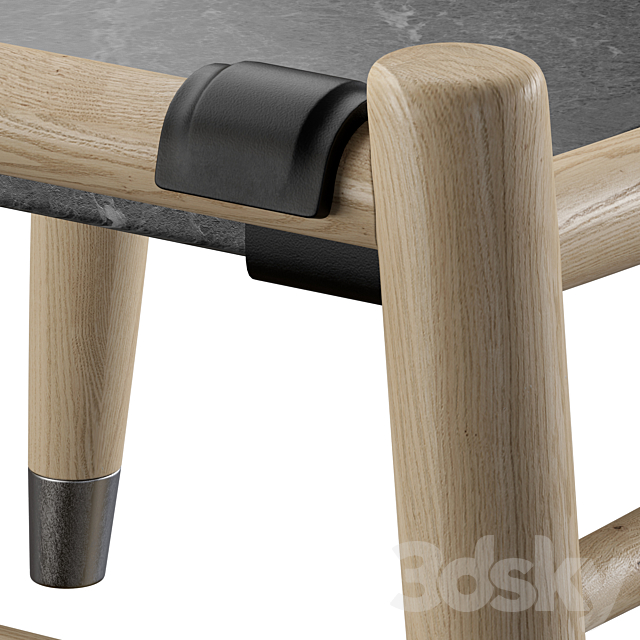 Flexform TESSA OUTDOOR coffee table 3dsMax Model - thumbnail 3