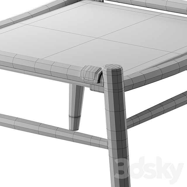 Flexform TESSA OUTDOOR coffee table 3dsMax Model - thumbnail 5