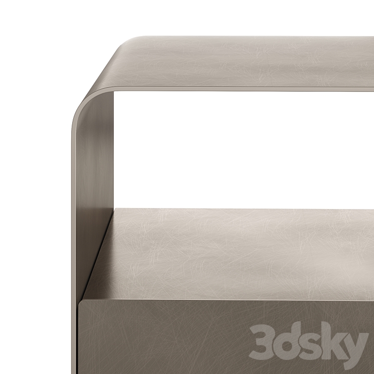 Flou Foglio 2021 Bedside Table 3DS Max - thumbnail 2