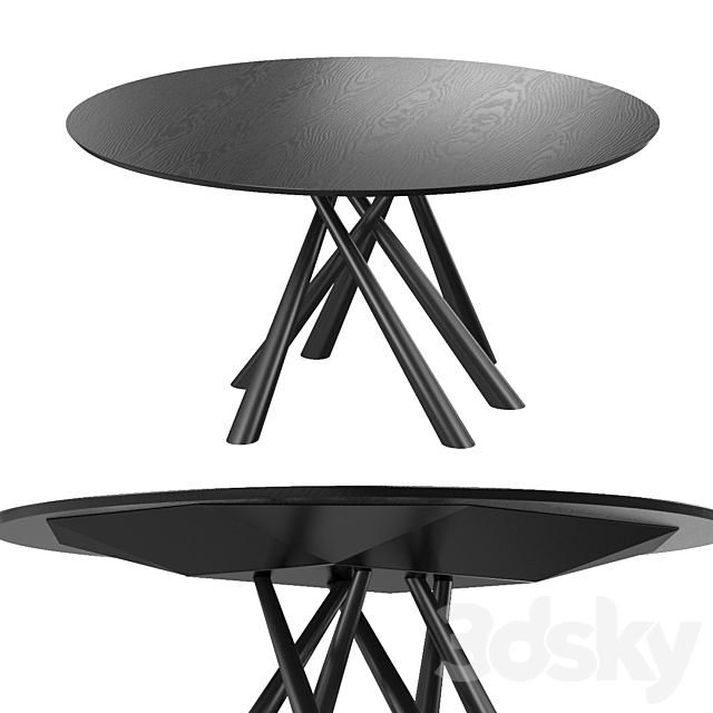 Forest table 150 3DSMax File - thumbnail 1