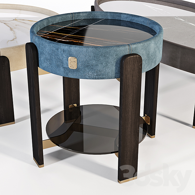 FormItalia: Coffee Tables – Kean Set-02 3DS Max Model - thumbnail 2