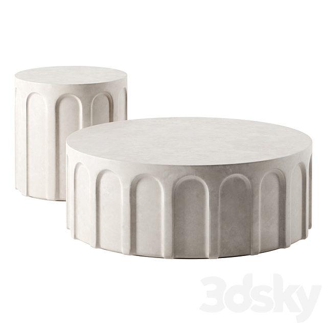 Forum coffee tables by Phase design 3DSMax File - thumbnail 1