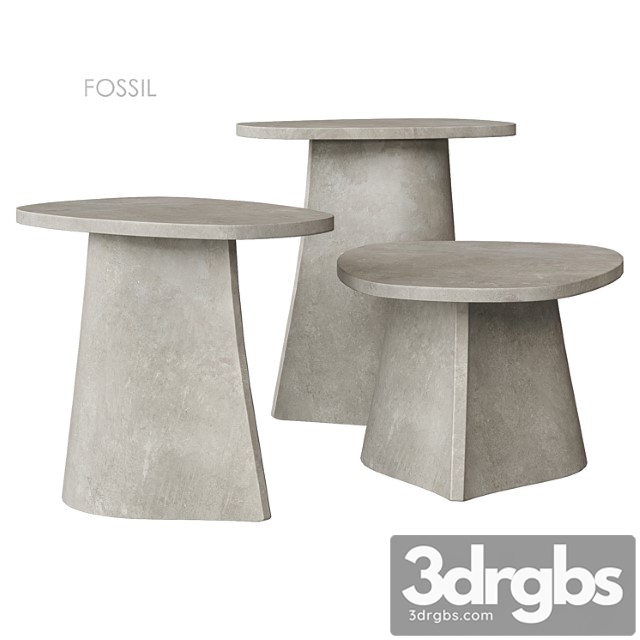 Fossil Table MDF Italia 3dsmax Download - thumbnail 1