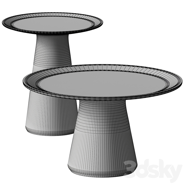 Foster Table by Walter Knoll 3DS Max Model - thumbnail 2