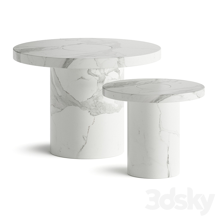 Frama Sintra Coffee Tables 3DS Max - thumbnail 2