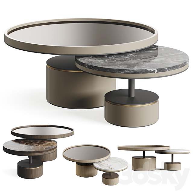 Frato PAROS Coffee Table 3ds Max - thumbnail 1