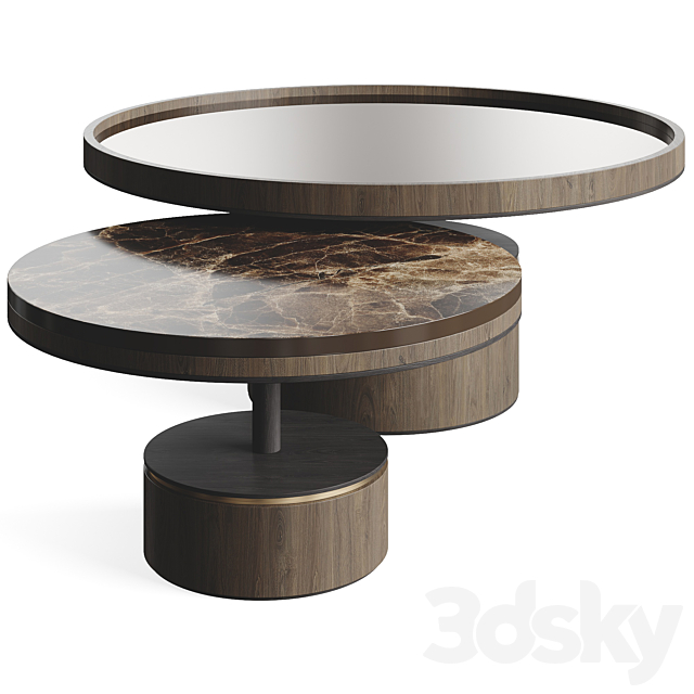 Frato PAROS Coffee Table 3ds Max - thumbnail 2