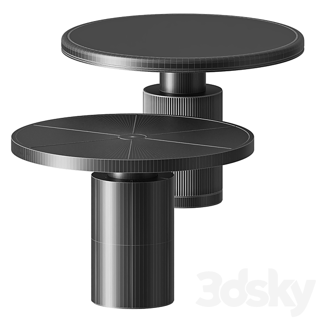 Frato RAIPUR HAMPTONS Coffee Tables 3DS Max Model - thumbnail 4