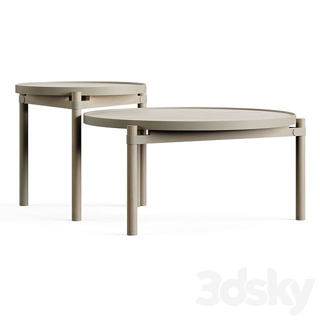 Frato TUFI Outdoor Coffee Table 3DS Max Model - thumbnail 2