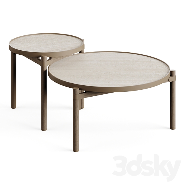 Frato TUFI Outdoor Coffee Table 3DS Max Model - thumbnail 4