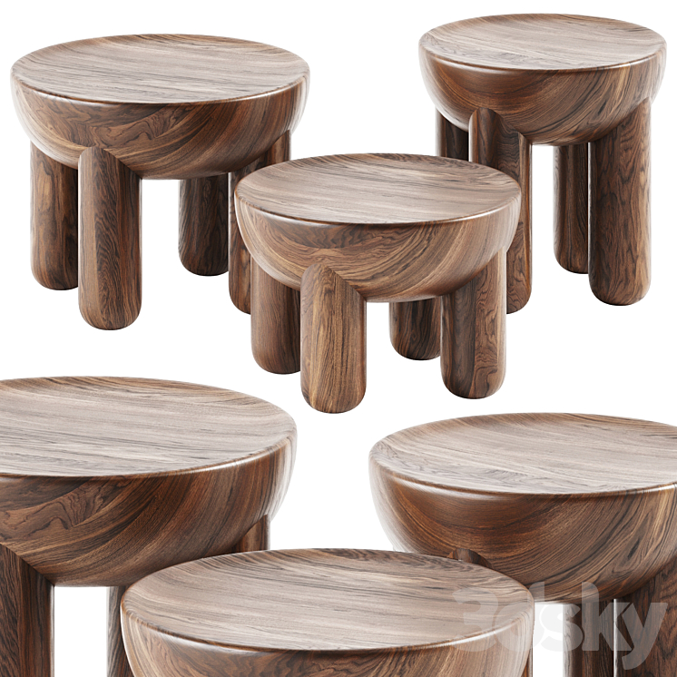 FREYJA Coffee Table by NOOM 3DS Max Model - thumbnail 1