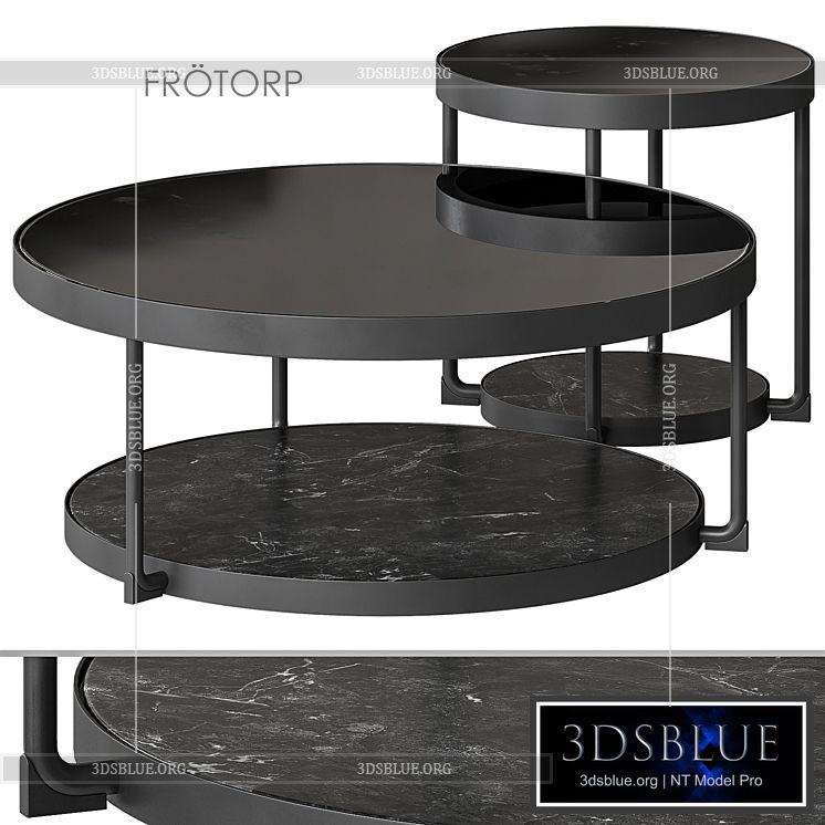 Frötorp \/ Frotorp Ikea Coffee Table 3DS Max - thumbnail 3