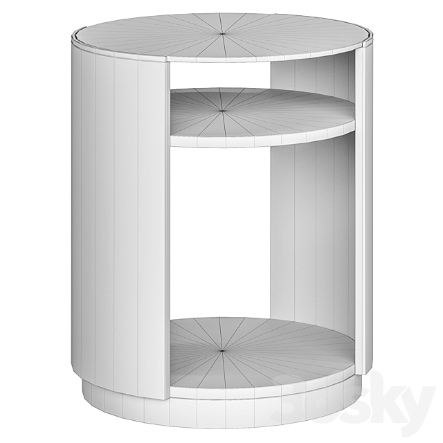 Fusion Drum Table Caracole 3DSMax File - thumbnail 2