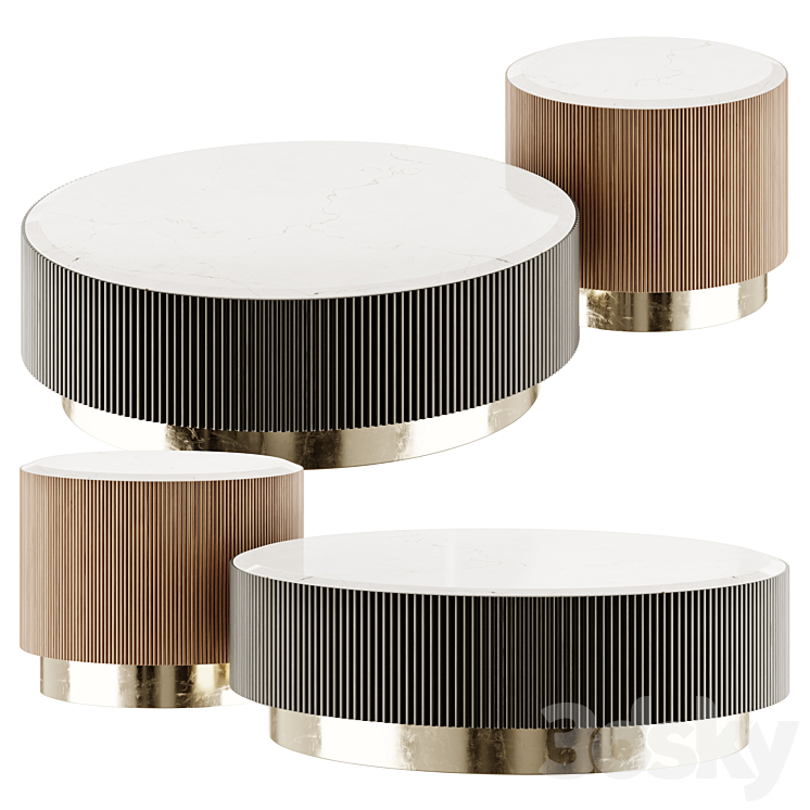 Gallotti Radice NORI | table 3DS Max Model - thumbnail 1