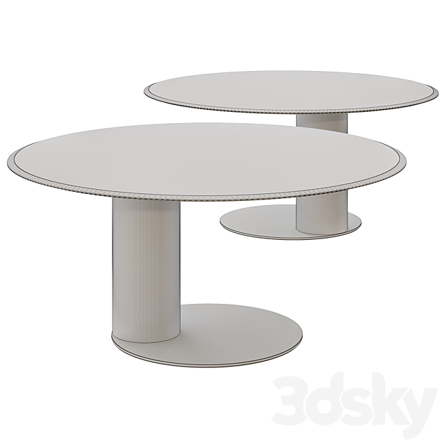 Gallotti & Radice Oto Big Dining Table 3DSMax File - thumbnail 2