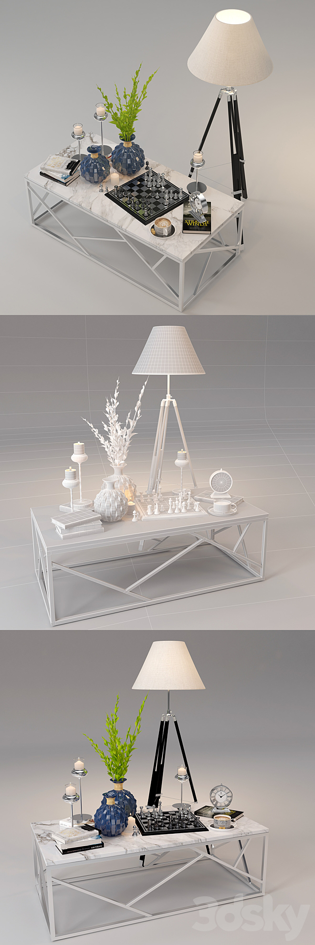 Garda Decor Set 11 3DS Max Model - thumbnail 2