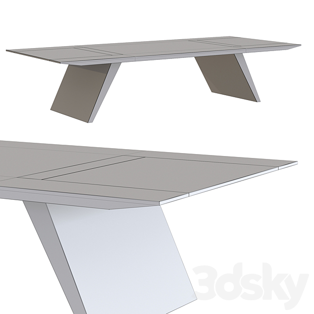 GD Arredamenti – Swan table 3DSMax File - thumbnail 2