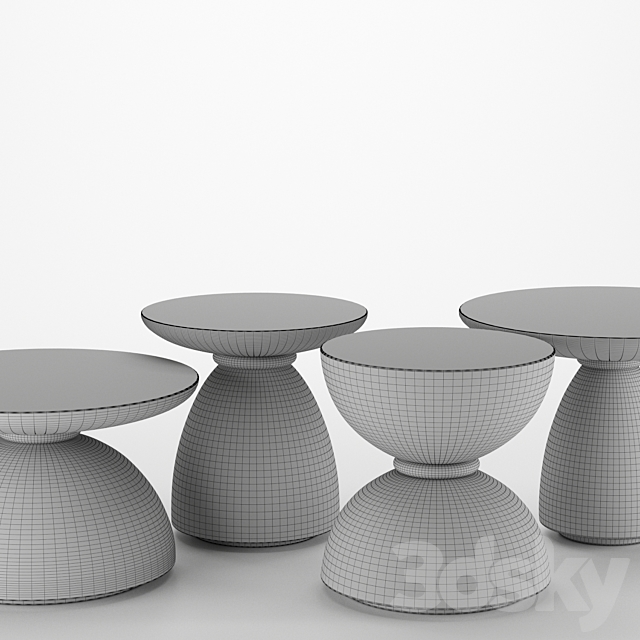 GEO By PIMAR side table 3DSMax File - thumbnail 5