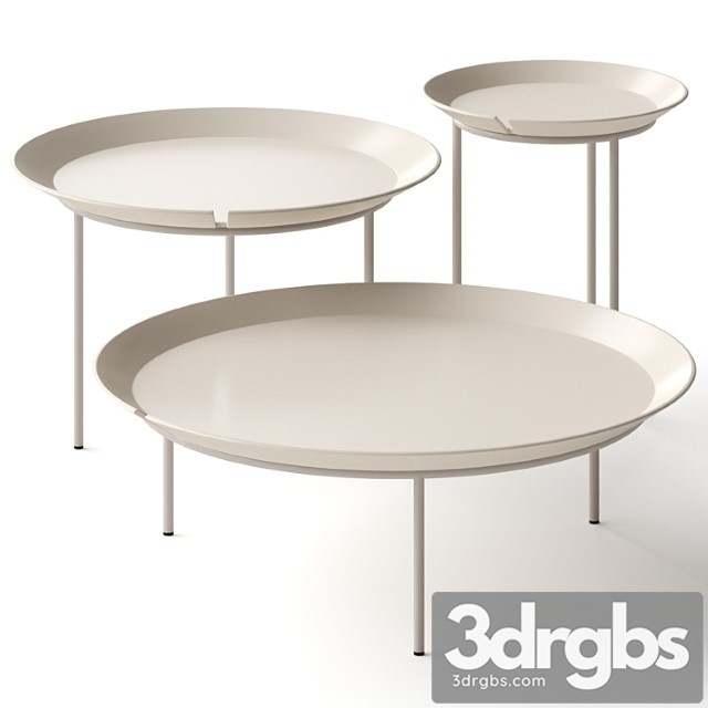 Gervasoni Brise Coffee Tables 1 3dsmax Download - thumbnail 1